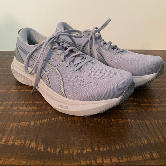 Men’s ASICS Size 9.5 Gray Gel-Kayano 30 PureGel FF Blast+ Running Sneakers - Picture 1 of 7